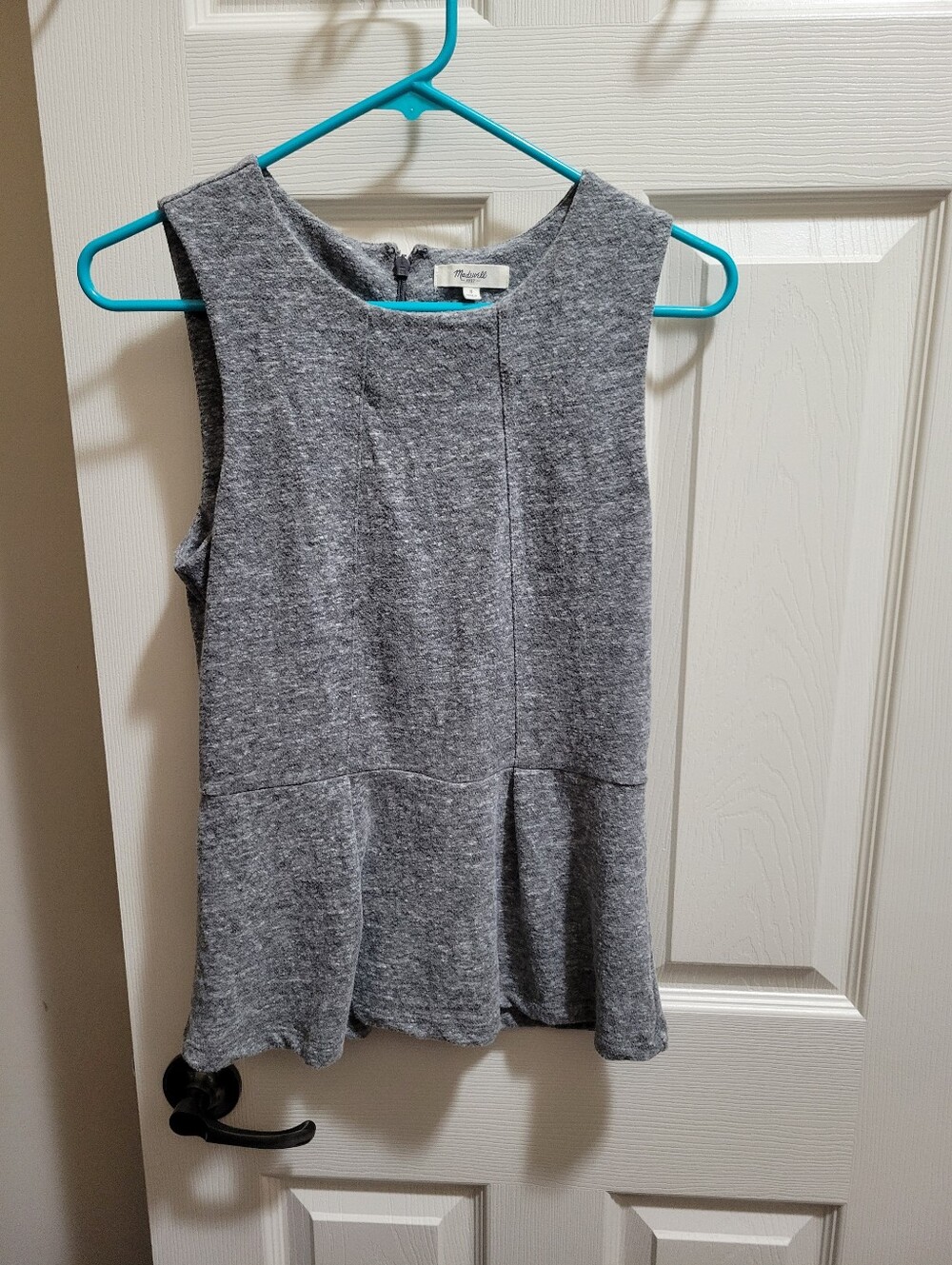 Madewell Peplum Sweatshirt